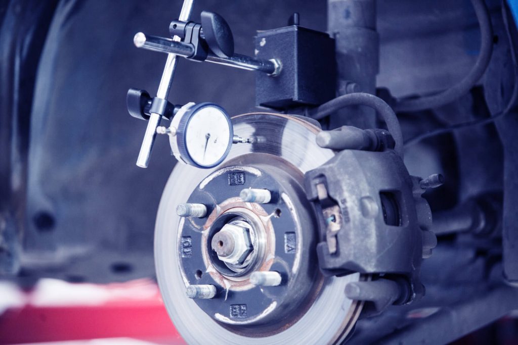 Checking brake system